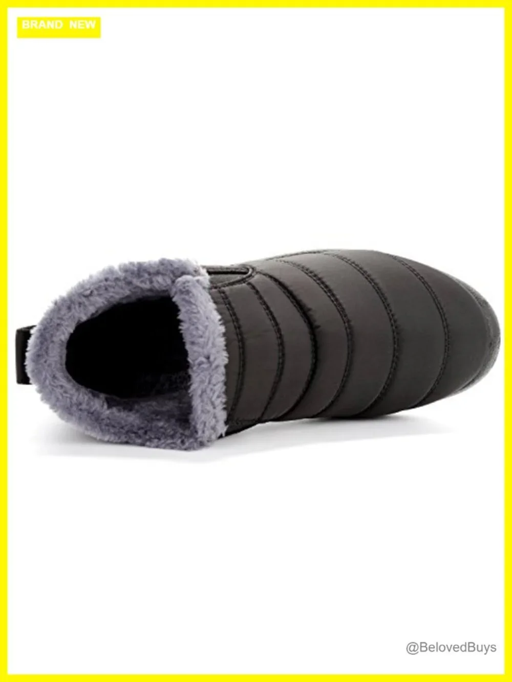 Winter Snow Boots Fur Lined Anti-Slip Ankle Booties Waterproof Warm